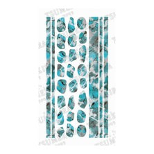 ツメキラ【noble】turquoise stone NO-MAR-103（ジェル専用）