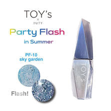 【T-PF10】TOY&rsquo;s&times;INITY パーティーフラッシュ in summer スカイガーデン 12ml