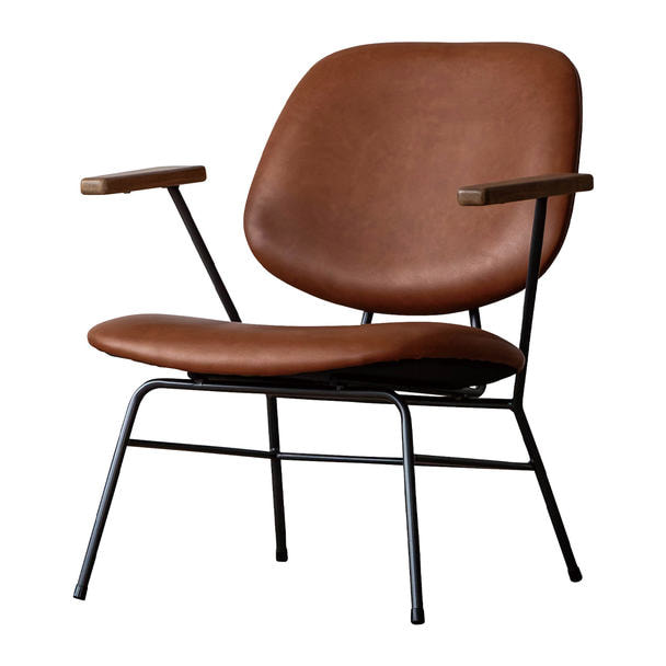 ABOCK LOUNGE CHAIR キャメル（402901） 1