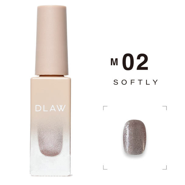DLAW ネイルポリッシュ M02 -SOFTLY- 1