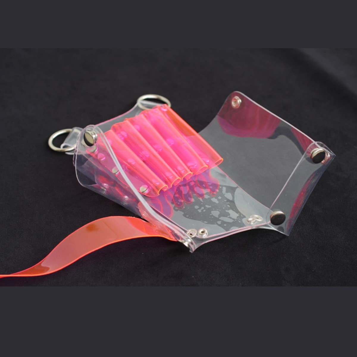 スケルトンシザーケース ネオンピンクの卸・通販 | ビューティガレージ