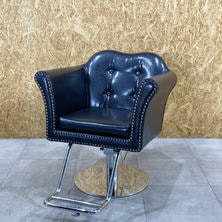 【中古】ビューティガレージ　スタイリングチェア 『BELTA（ベルタ）/HD-2M』ヴィンテージブラック