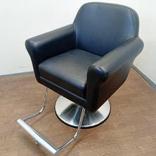 タカラベルモント STYLING SOFA TYPE B スタイリングソファ タイプB ブラック アルミバー付