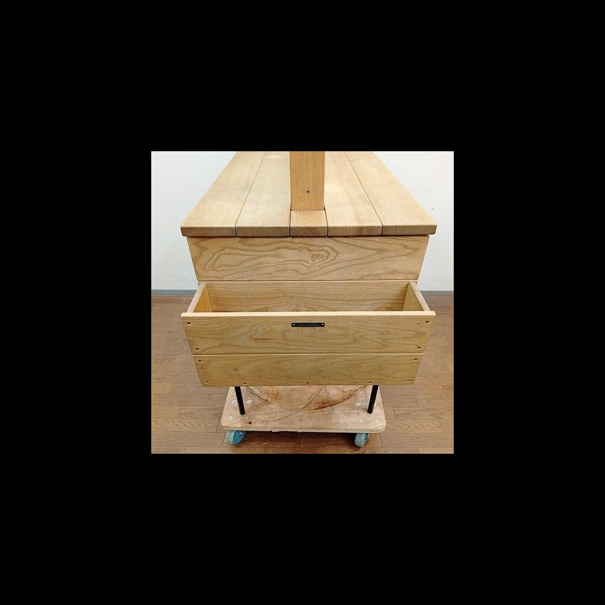 タカラベルモント r.a.f mirror ラフミラー ブラック ナチュラル