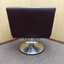タカラベルモント STYLING SOFA TYPE A スタイリングソファ タイプA ブラウン 丸ベース アルミバー付 4