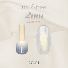 my&amp;bee 2&mu;mゴールドフラッシュマグ 2G-001