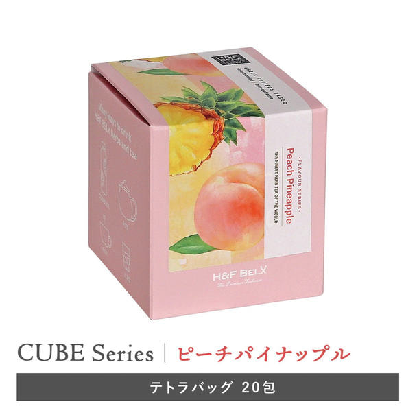 H&F BELX プレミアムルイボスティー ピーチパイナップル 2.0g×20包 1