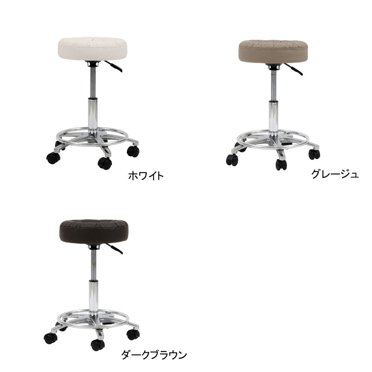 開業応援】『NATURAL Series』 ネイルテーブル＆スツールシュシュ