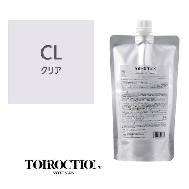 トイロクション クリア(ファッションカラー) 400g【医薬部外品】 1