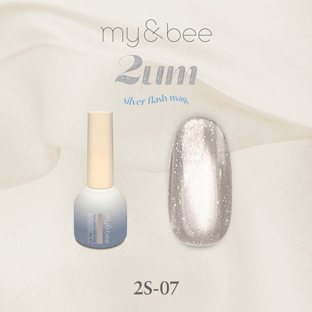 my&bee 2μmシルバーフラッシュマグ 2S-007 1