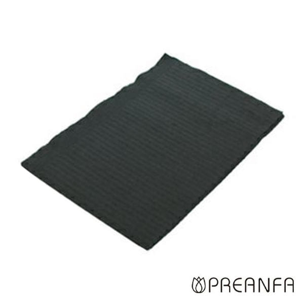 [PA001-08] プリアンファ ディスポワークシート ブラック（50枚入り）