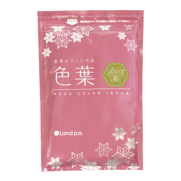 香草カラー 色葉（ノンジアミン）うぐいす茶 300g 1