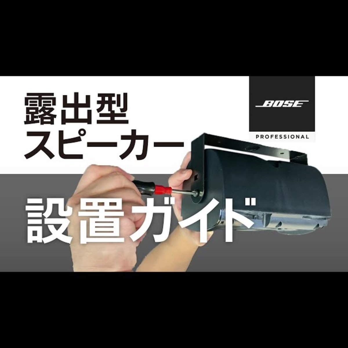 BOSE】露出型スピーカー FS2SE ブラック（ペア）の卸・通販