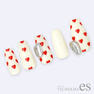 ツメキラ 【es】MEGU NAIL プロデュース MEGUハート RED ES-MGN-010 4