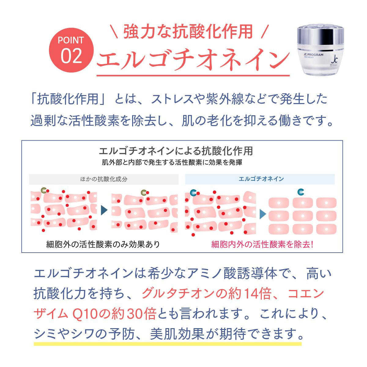 JC PROGRAM 水光クリーム 30g JC 水光クリーム - 自由が丘クリニックドクターズコスメティクス｜診察