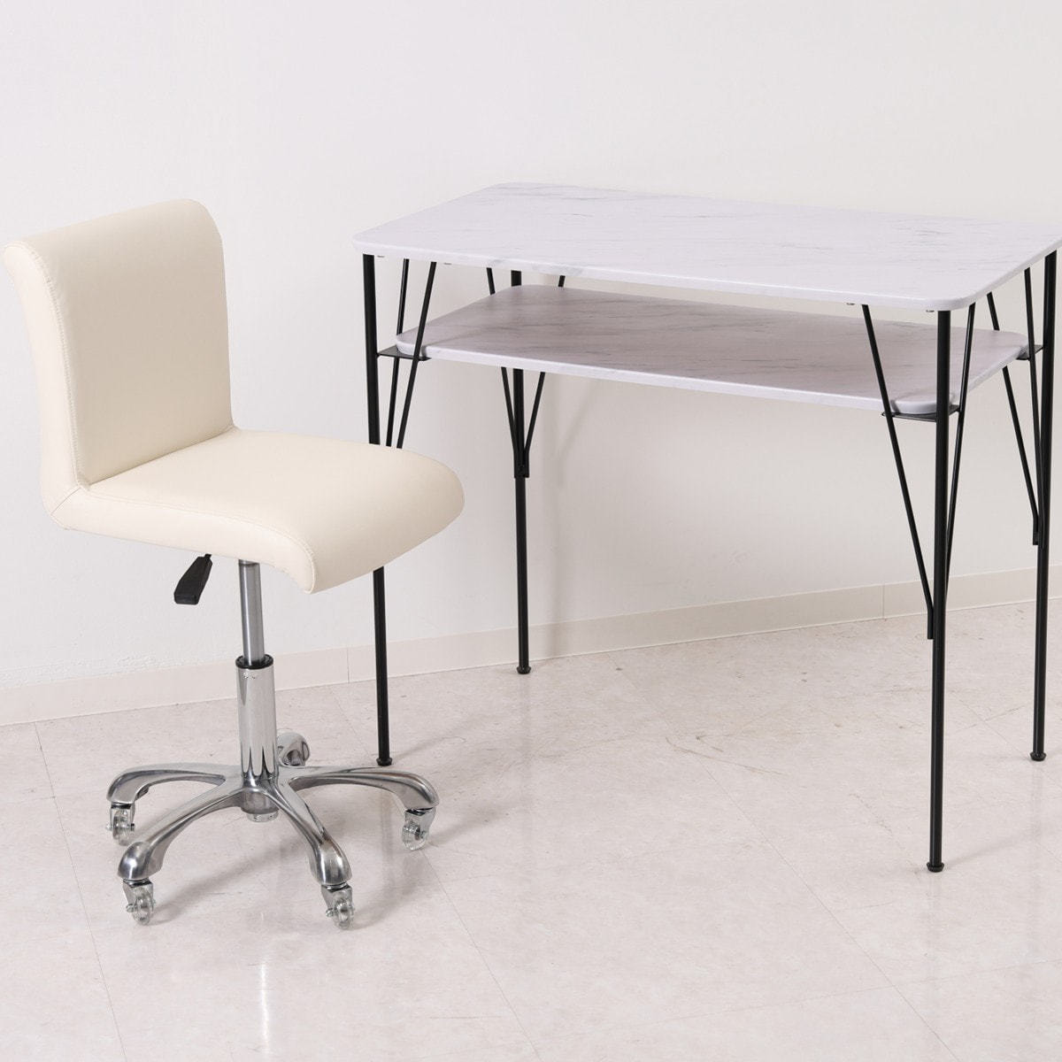 スマートネイルチェア（ホワイト） カラーホワイト BEAUTY GARAGE スマートネイルチェア（ホワイト） カラーホワイト BEAUTY GARAGE