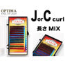 【OPTIMA】カラーミックス Jカール[太さ0.15][長さ10mm] 2