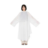 袖付カットクロスα（防水＆シワ加工仕様） ホワイト