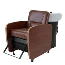 手動リラクゼーションシャンプーユニット ROBIN Ⅱ(陶器新型カービングモデル/日本製水栓金具)