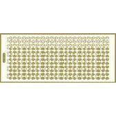エレガントカットシール ハートM 600-1181（ゴールド）