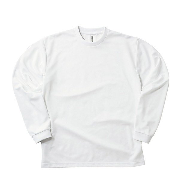 ドライロングスリーブTシャツ 4.4オンス 00304-ALT（M）（ホワイト） 1