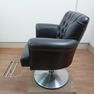 タカラベルモント Vintage Chair ビンテージチェア ブラウン 丸ベース 2