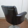 タカラベルモント Vintage Chair ビンテージチェア ブラウン 丸ベース 8