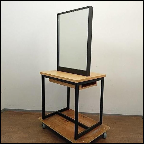 ビューティガレージ タフデザインプロダクト 天然木両面ドレッサーM104