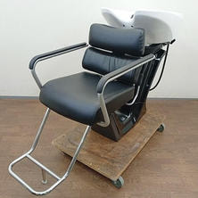 タカラベルモント RSⅢ AXIS RS3アクシス ブラック Wステップ ロック付チルトボウル 泡沫シャワーヘッド 新品レザー張替済