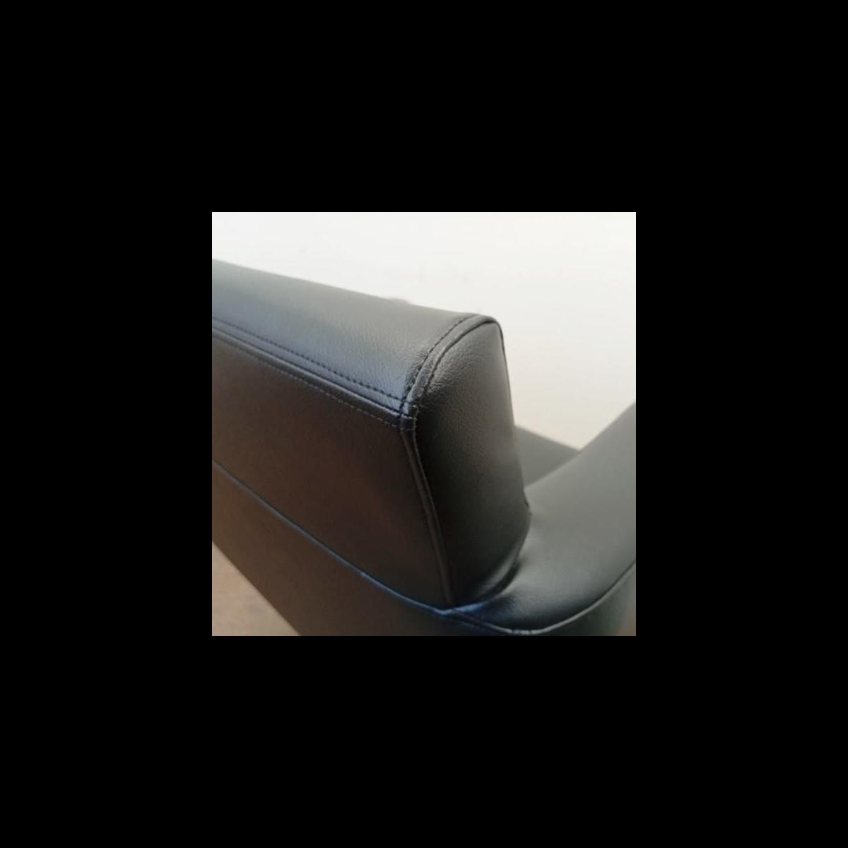タカラベルモント Coff コフ ブラック アルミバー付 新品レザー張替済