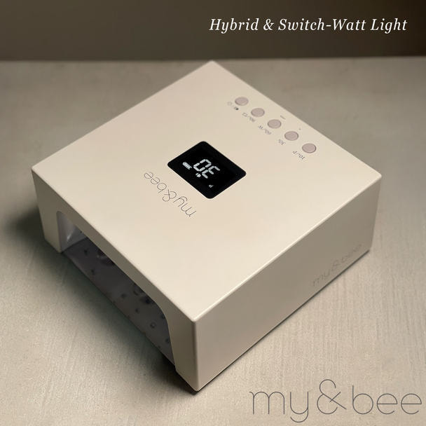 my&bee ハイブリッド＆スイッチワットライト（マットアイボリー） 1