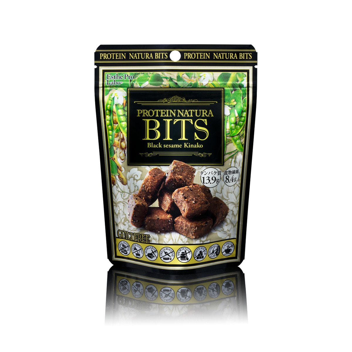 エステプロ・ラボ プロテインナチュラビッツ（黒ごまきな粉）75gの卸