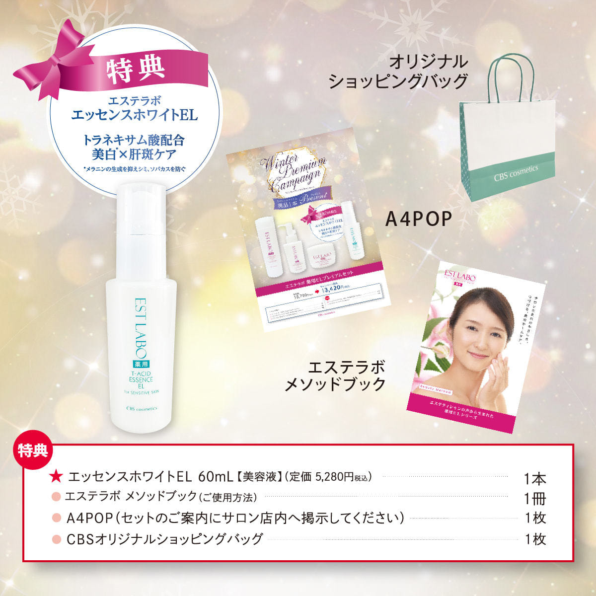 【数量限定】エステラボ プレミアムウィンタースキンケアセット 4点セット 数量限定】エステラボ プレミアムウィンタースキンケアセットの卸