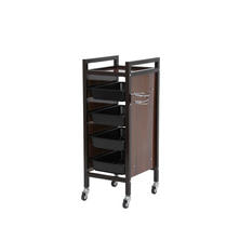 【アウトレット】ウッディストックワゴン（オークブラウン）