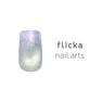 flicka nail arts フリッカマグジェル mg016 ムーンシルバー 1