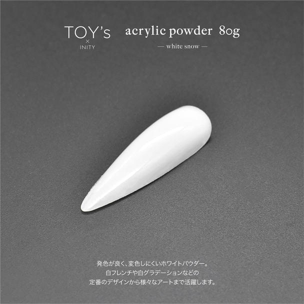 【T-AP03-80】TOY's×INITY アクリルパウダー ホワイトスノー 80g 1