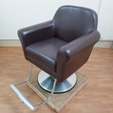 タカラベルモント STYLING SOFA TYPE B スタイリングソファ タイプB ダークブラウン 丸ベース アルミバー付