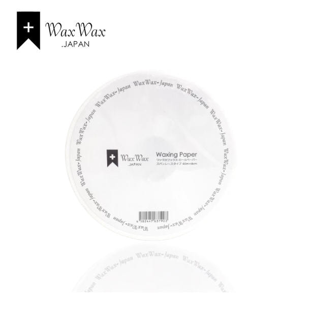 【WaxWax】ワックス脱毛ペーパー ロールタイプ スパンレース：幅8cm/60m 1