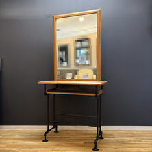 【アウトレット】インダストリアル片面ドレッサーPLUMB（プラム）アンティークブラウン