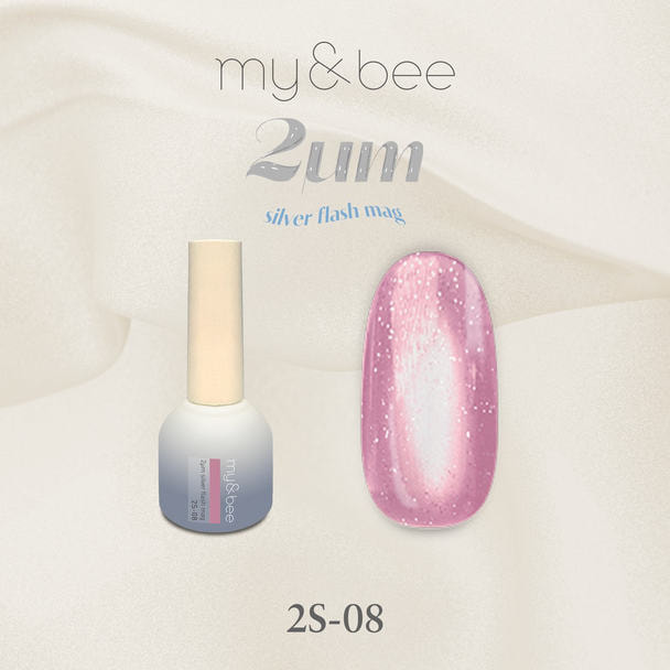 my&bee 2μmシルバーフラッシュマグ 2S-008 1