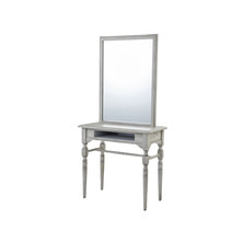 【シャビーシック】天然木製片面ドレッサーLOUISⅡ（ルイⅡ）WH