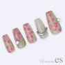 ツメキラ 【es】MEGU NAIL プロデュース MEGUハート PINK ES-MGN-011 4