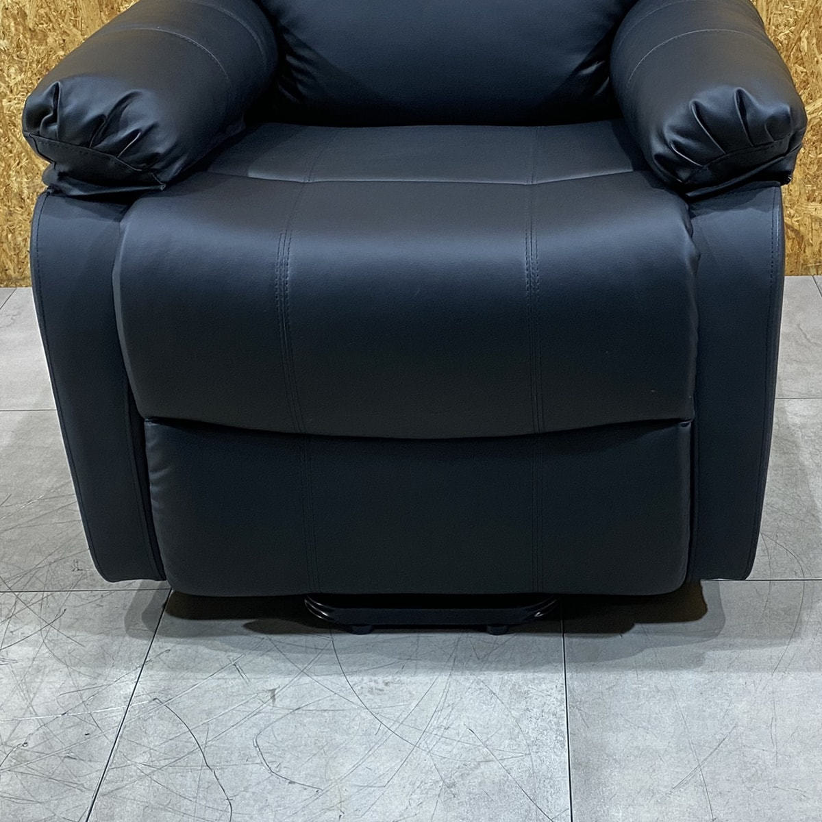 ひじりまま】電動ラウンジチェア シフォンジュニア ブラック #02 電動