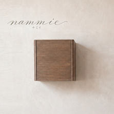 バックシャンプーキャビネット nammie（ナミイ）W440（上部）グレージュ