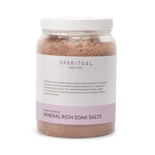 SPARITUAL ジャスミン チューベローズ ミネラルリッチ ソークソルト 1892ml(64oz) SPARITUAL ジャスミン チューベローズ ミネラルリッチ ソークソルト 1892ml(64oz)