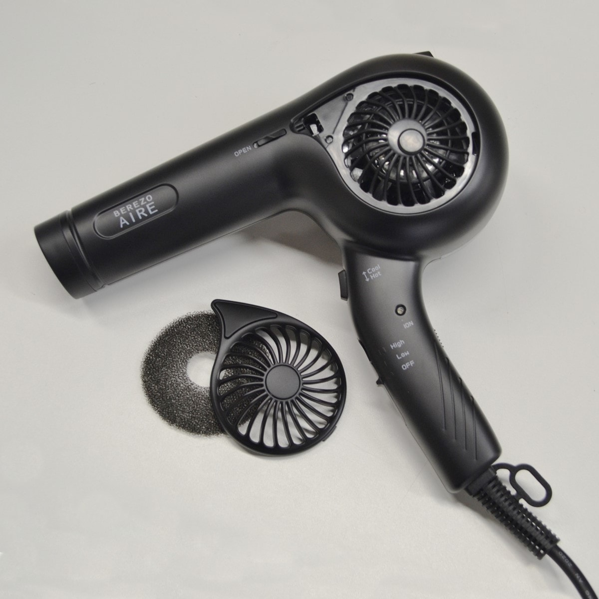 数日本製 BEREZO AIRE ヘアドライヤー D-1300 ヘアドライヤー