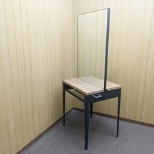 タカラベルモント THEIA Mirror ティアミラー 両面自立ドレッサー 天板ナチュラルブラウン