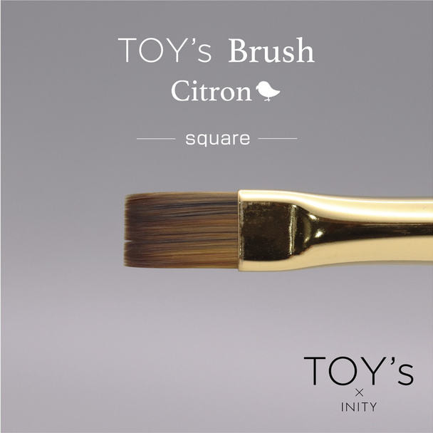 【T-CBR-SQ】TOY’s×Citron ジェルブラシ スクエア 1