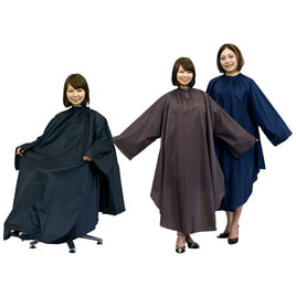 エクセル No.8001 ヘアーカッティングドレス クリーム（日本製）の卸