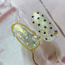 ネイルパフェ　miniハートのホログラム6色セット　1mm 3
